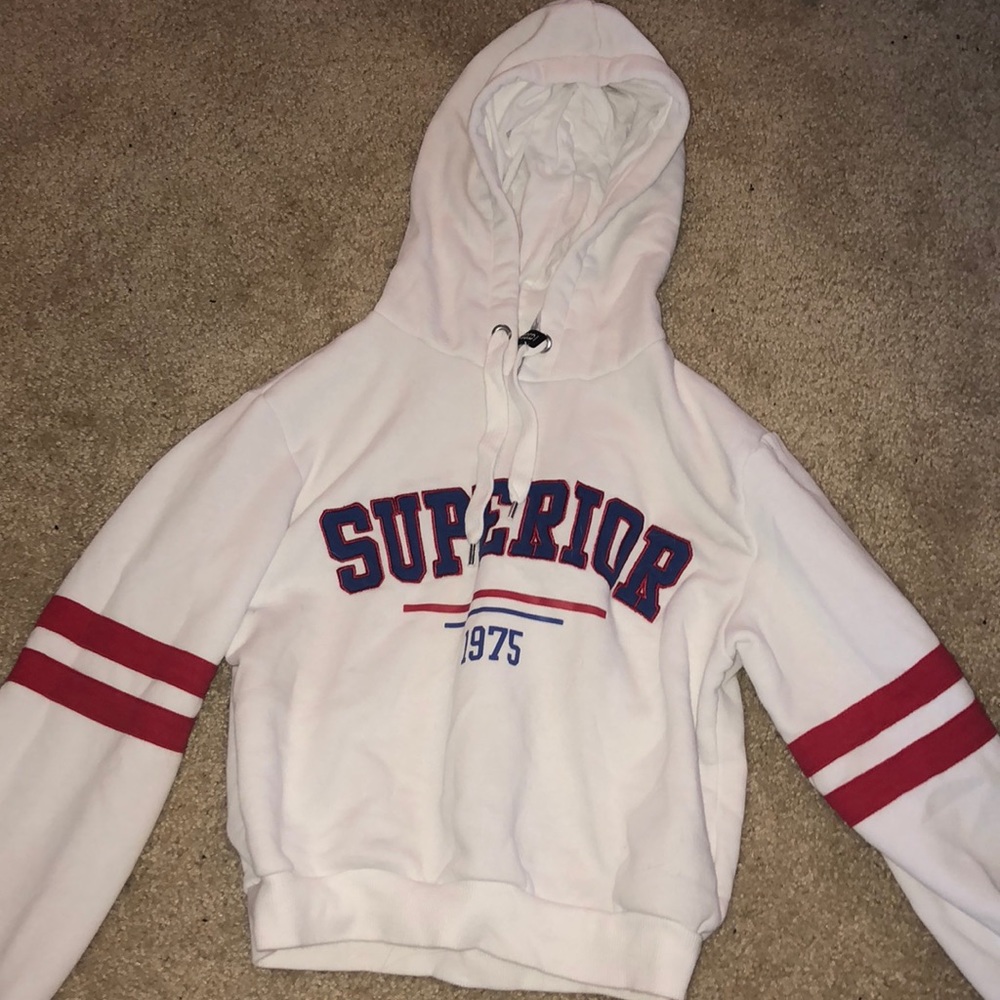 White SUPERIOR hoodie